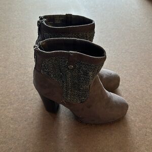 Women’s Juicy Couture Heel Boots Brown 7